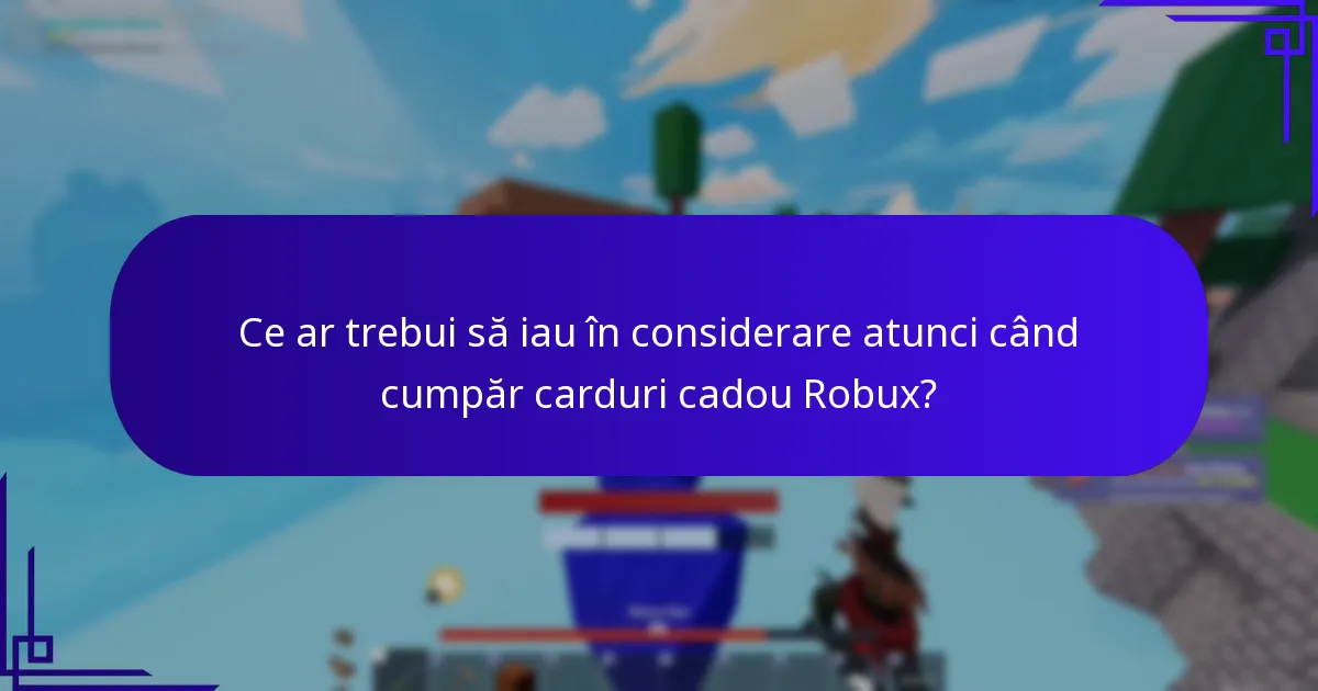 Cum pot răscumpăra bonusurile pentru cardurile cadou Robux?