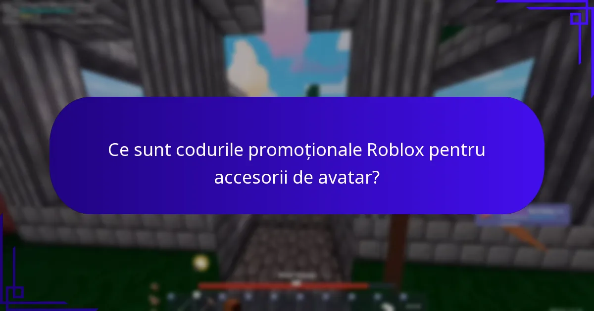 Ce sunt codurile promoționale Roblox pentru permise de joc?